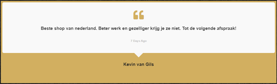 testemonial Kevin